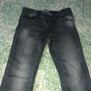 Gray Skinny fit Jean for boy